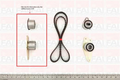 FAI AUTOPARTS tbk43 -  Комплект ремня ГРМ
